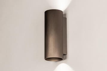 Rietveld Wandlampen - Bruin - Metaal, Aluminium, Huis en Inrichting, Verzenden, Nieuw