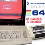 Commodore 64 - WORKING!!! 41x Cassettes Games, Datasettes,, Nieuw