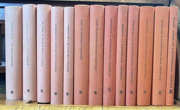 Div. - Bibliotheca Teubneriana Plutarch, Diodorus, Arrianus,, Antiek en Kunst