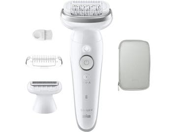 Braun Silk·épil 9 9-030 - Epilator - Zilver, Witgoed en Apparatuur, Persoonlijke-verzorgingsapparatuur, Verzenden, Zo goed als nieuw