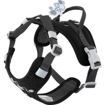 Hurtta Weekend Warrior Eco Harness 2 - Raven - 45-60 cm, Dieren en Toebehoren, Verzenden, Nieuw