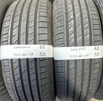 2x 225-60-17 Landsail Zomer 2x 6.5mm €55 Per Band 225 60 17, Auto-onderdelen, Banden en Velgen, Ophalen, Gebruikt, 17 inch, Band(en)