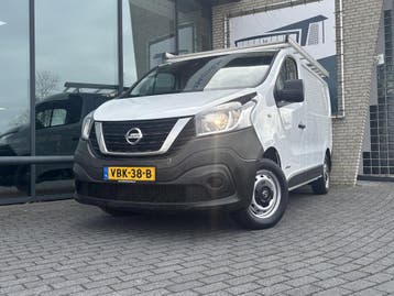 Nissan NV300 L1H1 | Financial Lease voor 177 p/mnd, Stof, Gebruikt, Overige carrosserieën, Wit