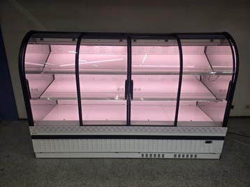 AHT Lisboa 250PKZT Wandkoeling met 4 Schuifdeuren – 1368, Gebruikt