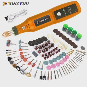 Draadloze Mini Rotary Tool: USB Oplaadbare Boor & Polijstmac, Doe-het-zelf en Verbouw, Gereedschap | Boormachines, Verzenden, Nieuw
