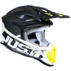 Just1 J18 F Hexa Motorcrosshelm – Fluo Geel/Zwart/Wit, Motoren, Kleding | Motorhelmen, Verzenden, Nieuw met kaartje, Offroadhelm