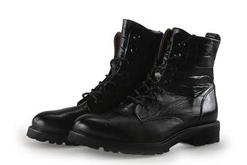 Piedi Nudi Veterboots in maat 41 Zwart, Kleding | Dames, Schoenen, Verzenden, Zwart, Overige typen, Zo goed als nieuw