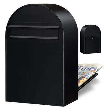 Brievenbus Bobi Classic B (back) - zwart, Verzenden, Nieuw