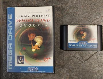 Jimmy White Whirlwind Snooker zonder boekje (Sega Mega Drive, Ophalen of Verzenden, Zo goed als nieuw