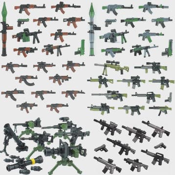 Bouwstenen Militaire Special Forces Commando Figuren met Wap, Verzenden, Nieuw