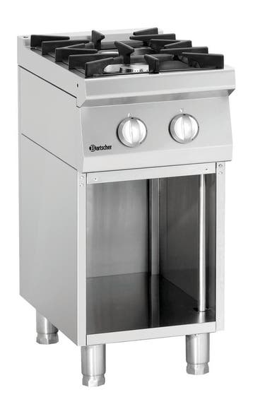 Bartscher Gasfornuis 70020 | 1x 6,2 kW & 1x 8,5 kW | 400x700, Ophalen of Verzenden, Nieuw in verpakking