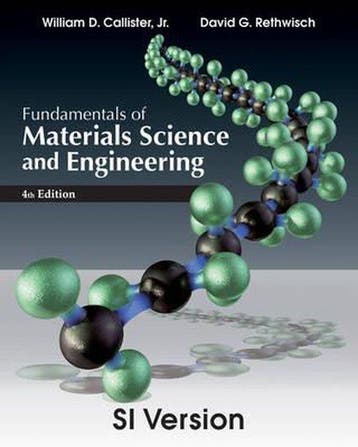 9781118322697 Fundamentals Materials Science  Engine, Verzenden, Zo goed als nieuw, William D. Callister