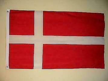 Deense vlag van Denemarken 150 x 90cm Nieuw!, Verzenden, Nieuw