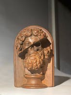 sculptuur, Ancient Greek Mythology Zeus Sculpture - 13 cm -
