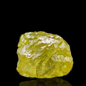 VIVID fel geel diamant • GEEN RESERVEPRIJS • Fantastische, Verzamelen, Mineralen en Fossielen