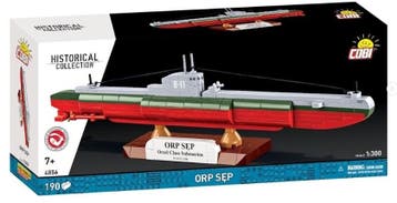 COBI 4856 Poolse Onderzeeër ORP SEP (Leger bouwsets), Verzenden, Nieuw