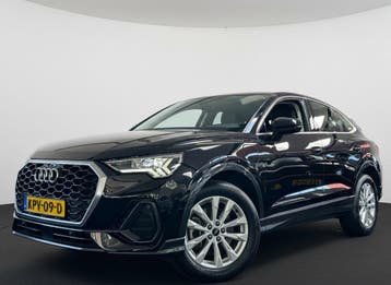 Zakelijke Lease |  Audi Q3 Sportback 45 TFSI e 245PK BUSINES, Automaat, Gebruikt, Overige brandstoffen, Zwart