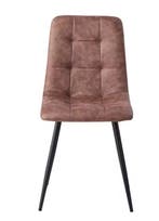 Set van 4 Velvet Eetkamerstoelen – Comfort en Metalen Poten, Verzenden, Nieuw