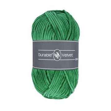Durable Velvet 2133 Dark mint - Haakgaren / Breigaren, Ophalen of Verzenden, Nieuw, Breien of Haken, Wol of Garen