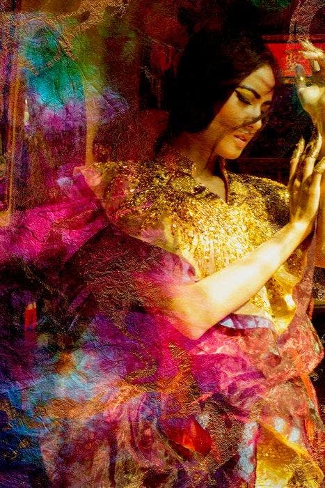 Viet Ha Tran - The Golden Temple II, Antiek en Kunst, Kunst | Designobjecten