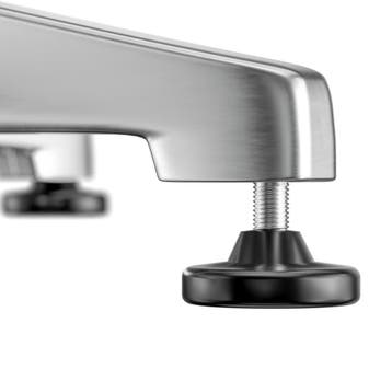 Statafel Zilver RVS/Aluminium Ø60cm (Statafels), Verzenden, Nieuw