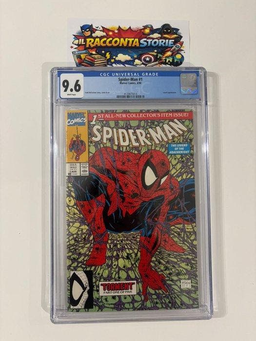 Spider-Man 1 - Spider-Man #1 - 1 Graded comic, Comic -, Boeken, Strips | Comics