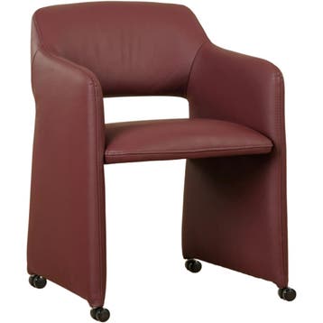 Leren eetkamerstoel Icon, Huis en Inrichting, Stoelen, Ophalen of Verzenden, Nieuw, Leer, Bohemian, Eigentijds, Industrieel, Klassiek, Modern, Retro, Romantisch, Scandinavisch, Vintage