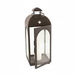 Set van 2 Capri Windlicht Antraciet Medium Decoratie, Verzenden, Nieuw