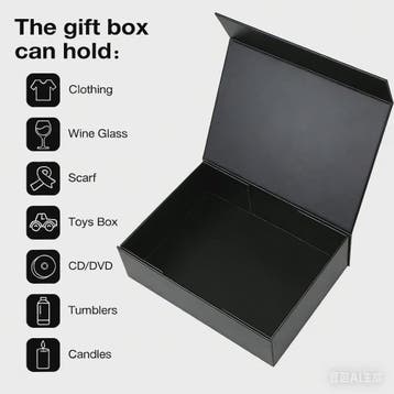 Grote Magnetische Cadeaubox met Deksel - 33x25x12cm - Luxe I, Verzenden, Nieuw