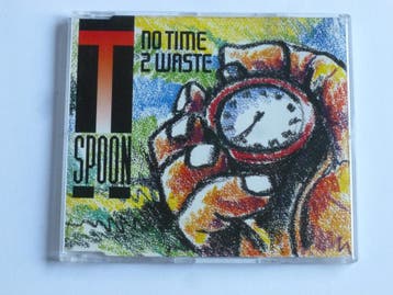 T Spoon - No time 2 waste (CD Single), Cd's en Dvd's, Cd Singles, Ophalen of Verzenden, Zo goed als nieuw
