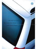 2000 VOLKSWAGEN GOLF BROCHURE DUITS, Nieuw, Volkswagen, Author