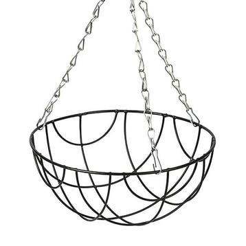 Hanging basket | Nature | Ø 25 cm (Groen, Verzinkt staal), Tuin en Terras, Bloempotten, Verzenden, Nieuw