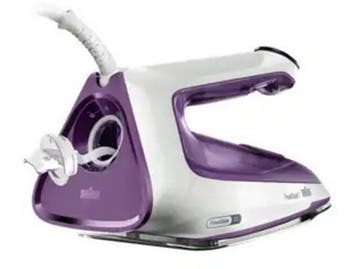 Braun FI 7215 VI - Stoomstrijkijzer - 3D strijkzool - Paars, Verzenden, Zo goed als nieuw