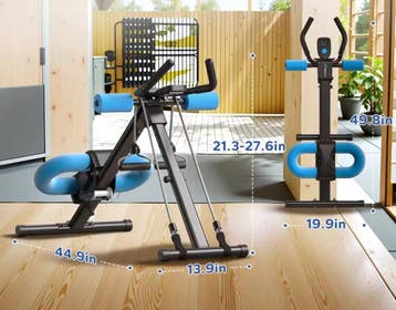 Ab Trainer Opvouwbaar – Buikspiertrainer met LCD Display, Verzenden, Nieuw