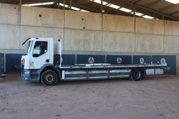 Veiling: Platte laadbak DAF LF Diesel, Automaat, Wit, Diesel, DAF