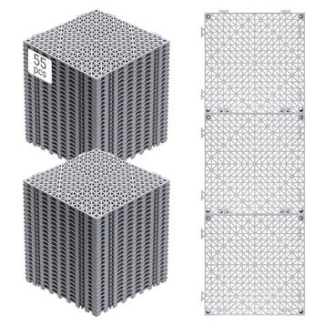 Rubber Tegels Drainage | 15mm dik | Laatste Stuk!, Ophalen of Verzenden, Nieuw, Grijs, Badmat