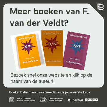 Engels-Nederlands woordenboek 9789059710016 F. van der Veldt, Boeken, Woordenboeken, Verzenden, Gelezen, F. van der Veldt