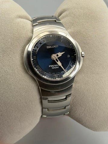 Seiko - Premier 7N39-0A50 – Sapphire Crystal – Deep Blue