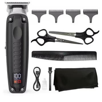Professionele Tondeuse – Draadloze Haartrimmer LED, Verzenden, Nieuw