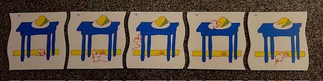 Puzzel 1A Muis eet kaas, Boeken, Schoolboeken, Verzenden
