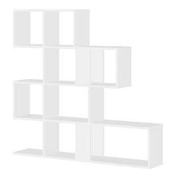4-Laags Trapvormige Boekenkast – Open Roomdivider 115 cm, Huis en Inrichting, Kasten | Boekenkasten, Verzenden, Nieuw