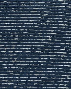 Gordijn-/Meubelstof Velvet Donker Blauw/Zilver, Hobby en Vrije tijd, Stoffen en Lappen, Blauw, Nieuw