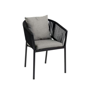 Tierra Outdoor Cadozo Dining Stoel zwart - Tuinstoel, Nieuw
