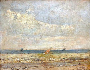 Gérard Jacobs (1865–1958) - Schelde onder wolkenlucht