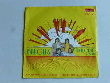 Bee Gees - My World (vinyl single), Ophalen of Verzenden, Zo goed als nieuw