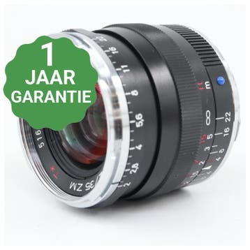 Zeiss 35mm f/2 Biogon T* ZM, Audio, Tv en Foto, Fotografie | Lenzen en Objectieven, Verzenden, Gebruikt