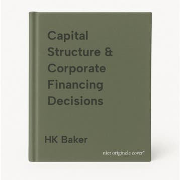 Capital Structure & Corporate Financing Decisions HK Baker, Verzenden, Zo goed als nieuw, HK Baker
