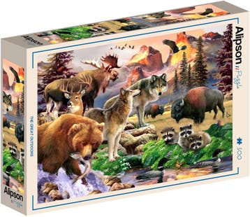 The Great Outdoors Puzzel (500 stukjes) | Alipson Puzzle -, Verzenden, Nieuw