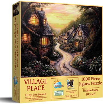 Village Peace Puzzel (1000 stukjes) | SunsOut - Puzzels, Verzenden, Nieuw