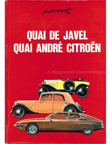 CITROËN, QUAI DE JAVEL, QUAI ANDRE CITROÉN, Nieuw, Author
